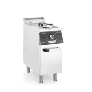 Friteuza electrica cu spatiu de depozitare, 24L, 12kw, 400V, 360x700x(H)850+90 mm - Img 1