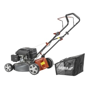 Fűnyíró benzinmotorral, vontatás nélkül, 139cm3, késszélesség 43cm, Dedra - Img 9
