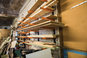 Fűrészáru tároló rendszer, fém, 6 támaszpont, Triton - Img 2