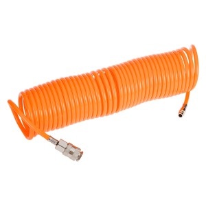 Furtun de presiune spiralat 5 x 8 mm, 10 m, PE