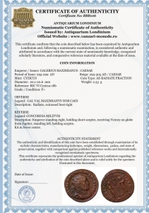 GALERIUS MAXIMIANUS - CAESAR ( 295-299 AD ) - Moneda Antica Romana - Img 3