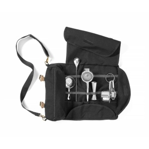 Geanta pentru barman, Bar up, neagra, 210x370x(H)70mm - Img 2