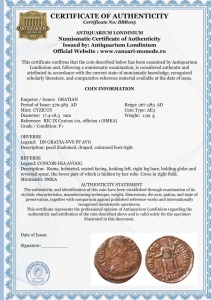 GRATIAN ( 379-383 AD ) MONEDA ANTICA ROMANA - Img 3