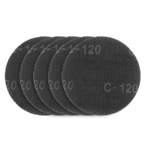 Grila de slefuit gips-carton cu Velcro 180 mm, K120, 5 buc. pentru slefuitor 59G263