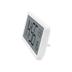 HOME HC18 ceas cu alarmă cu senzor de umiditate și temperatură, cu afișaj LCD premium, poate fi montat pe mobilier sau perete - Img 3