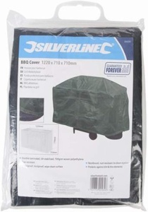 Husa pentru grătar , 1220 x 710 x 710mm , Silverline BBQ Cover - Img 4