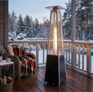 Încălzitor de terasă, tip piramida, pe gaze naturale, 13 kW - Img 2