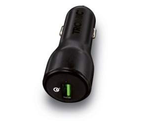 Incarcator rapid auto, 12/24V, 3.5A, Qualcomm port, negru, Tronic - Img 2