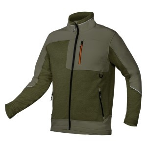 Jacheta OUTDOOR softshell, verde, marimea XXL