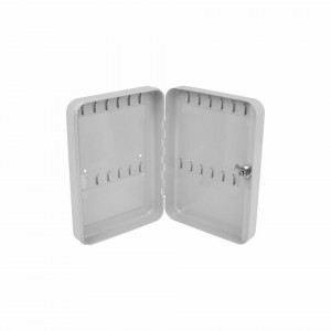 Kulcstároló doboz, 48 kulcs, 250 x 180 x 75 x 0,6 mm, fehér, F.F. Group - Img 2