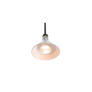 Lampa de caldura conica, argintie ø275x(H)250 mm, 230V, 250W - Img 2
