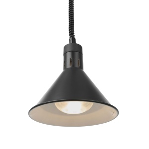 Lampa de caldura conica, neagra ø275x(H)250 mm, 230V, 250W - Img 2