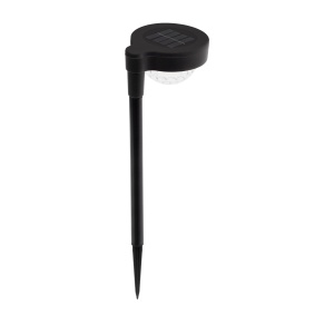 Lampa solara, plastic negru - Img 1