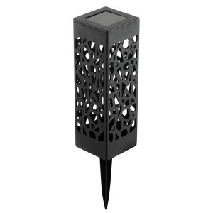 Lampa solara tip stalp de gradina, 4 buc. reincarcabile, 1.2V, Ni-mh