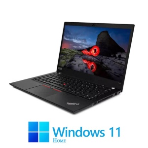 Laptopuri Lenovo T490, Quad Core i5-8365U, 16GB DDR4, SSD, FHD IPS, Win 11 Home