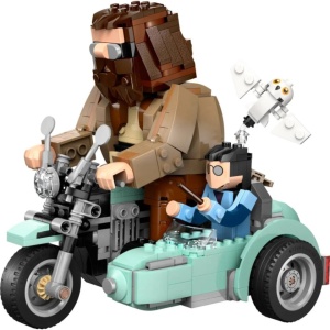 LEGO 76443 Harry Potter TM, diorama motocicleta, Harry, Hagrid, 617 piese - Img 5