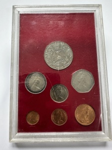 Marea Britanie 1977 – Set 7 monede – Silver Jubilee – Elisabeta a II-a - Img 2