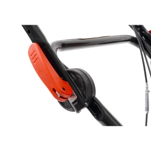 Masina pentru tuns iarba pentru teren denivelat, iarba mare, motor benzina 173 cm³, taiere cu guta, suprafata lucru 56cm, tractiune la roti, Dedra - Img 4