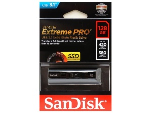 MEMORIE USB 3.1 SANDISK 128 GB, retractabila, carcasa aluminiu, negru, "SDCZ880-128G-G46" - Img 4