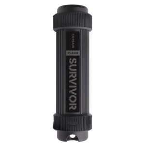 MEMORIE USB CORSAIR 64 GB, USB 3.0, cu capac, carcasa aluminiu, negru, "CMFSS3B-64GB" - Img 2