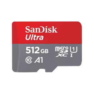 MEMORII. SD CARD Sandisk MICROSDXC 512GB CL10 SDSQUAC-512G-GN6MA, "SDSQUAC-512G-GN6MA"