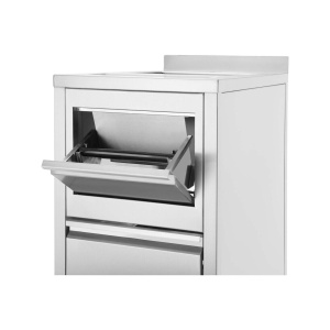 Modul accesoriu Boston Cafe pentru instalarea la colturile de cafea, Oxygen, 400x650x(h)900mm Barmatic - Img 2