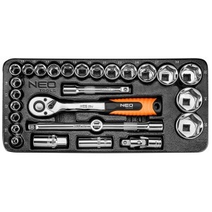 Modul tubulare 1/2 ", set 27 buc, 10-26 mm