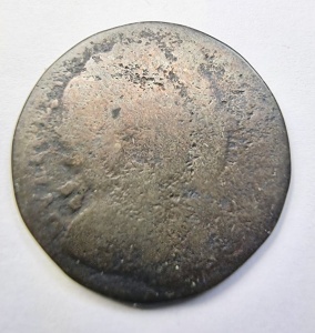 Moneda Anglia - William & Mary - 1 Farthing 1689/1694