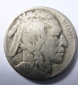 MonedaUSA - Buffalo - 5 Cents 1937 - Img 2