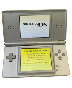 Nintendo DS Lite játékkonzol, USG-001 modell, japán változat, fényes ezüst, szürke, eredeti dobozban, minden tartozékkal együtt, A+ minősítésű, használt - Img 8