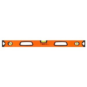 Nivela din aluminiu cu maner, 3 bule, magnetica, 80 cm
