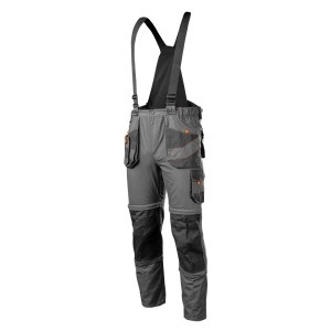 Pantaloni de lucru cu bretele, 6 in 1, 100% bumbac, marimea S
