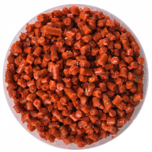 Pelete extrudate aroma de capsuna, 4mm, 1Kg, CRP