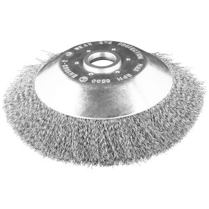 Perie sarma, circulara pentru motocoasa/trimmer, otel, 200x25.4 mm