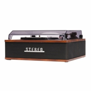 Pick-up vinil tip retro cu boxe incorporate, amplificare incorporata, bluetooth, Denver VPB-262 - Img 16
