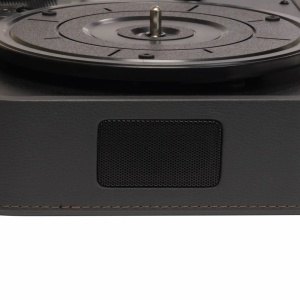 Pick-up vinil tip valiza cu boxe incorporate,amplificare incorporata, port USB transfer media, NEGRU, DENVER - Img 2