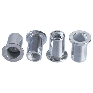 Piulite de ghidaj din aluminiu nituri/suruburi, M4, 20 buc -set