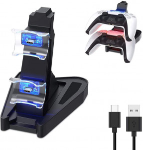 Playstation 5 vezérlő töltő bölcső készlet - Img 2