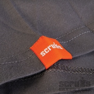 Prémium póló, 100% pamut, 180 g/m2, grafitszürke, XL-es méret, slim fit, Scruffs, Scruffs, Scruffs - Img 6
