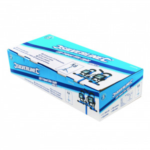Proiector santier dublu cu tripod, 2 x 10W LED, 2x 700 lumeni, IP44, Silverline - Img 5