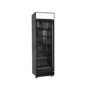Răcitor de bar cu o ușă, Arktic, Carcasă cu iluminare LED și întrerupător , 274L, Negru, 230V/250W, 600x577x(H)2029mm