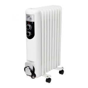 Radiator cu ulei, 9 elementi, 2000 W - Img 1