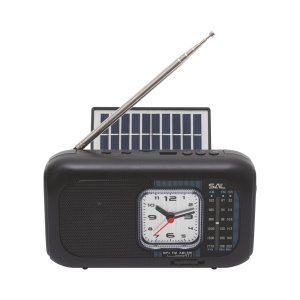 Radio hibrid cu panou solar, BT/USB/SD/CEAS/LAMPA
