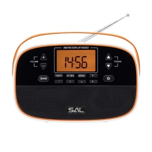 Radio portabil cu afisaj, ceas, alarma, alimentare baterii sau 5V, SAL RPR4LCD - Img 3