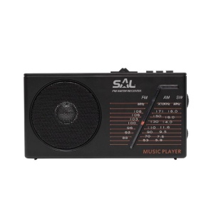 Radio portabil hibrid solar, 3 benzi receptie, FM, AM, SW, USB, panou solar, acumulator 18650, SAL RPH 1 - Img 2