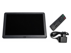 Rama foto digitala de buget, versiune HD, display 10", stocare CARD SD, player muzica/video, ideal magazin pentru afisare mesaje, autorizatii, card 32Gb inclus,TENSWALL - Img 4