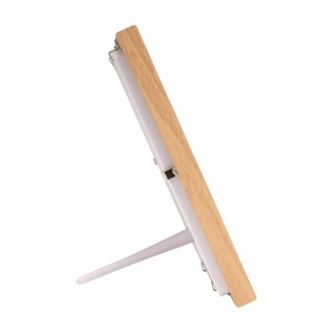 Ramă Foto Digitală Wi-Fi Denver PFF-1040LW, Ecran Tactil 10.1" HD IPS, Design din Lemn de Stejar, Software Frameo, 16 GB Stocare, USB-C, Light Wood - Img 8