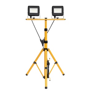 Reflector LED cu stativ, 2x30W, 4000 lm, IP65 - Img 2
