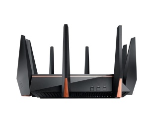 Router WI-FI profesional pentru GAMING, Asus ROG Rapture GT-AC5300, Tri-Band, Gigabit, AiMesh,WANx1, 3G-4G backup, Link aggregation, USB 3.0, Game Boost, second hand - Img 4