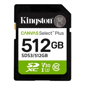 SDXC CARD KS 512GB CL10 UHS-I SELECT + "SDS3/512GB"